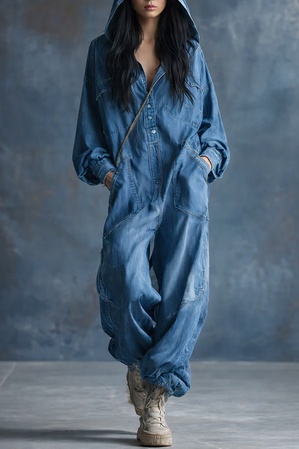 Mori Tokyo | デニムジャンプスーツ