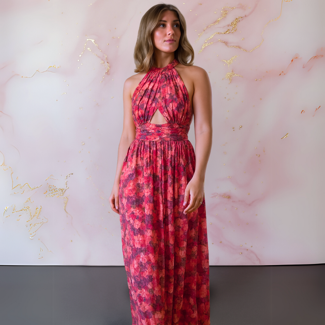 Mori Tokyo | シルクのように滑らかなボヘミアンマキシドレス