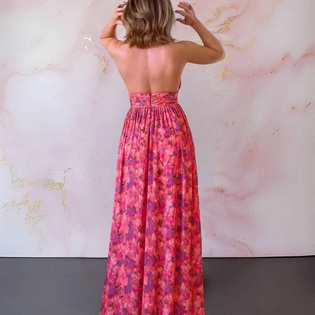 Mori Tokyo | シルクのように滑らかなボヘミアンマキシドレス