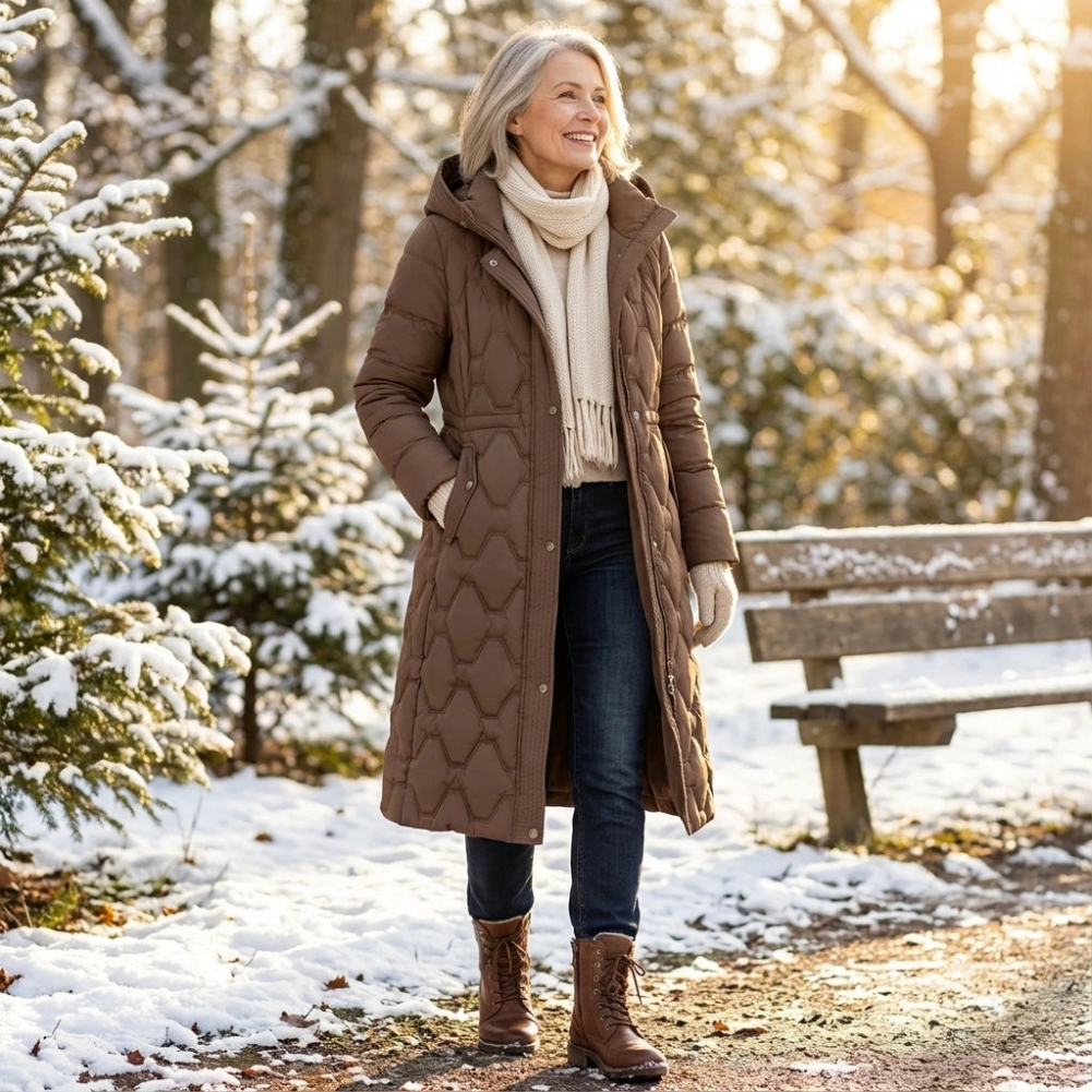 Mori Tokyo | フード付きロングダウンコート