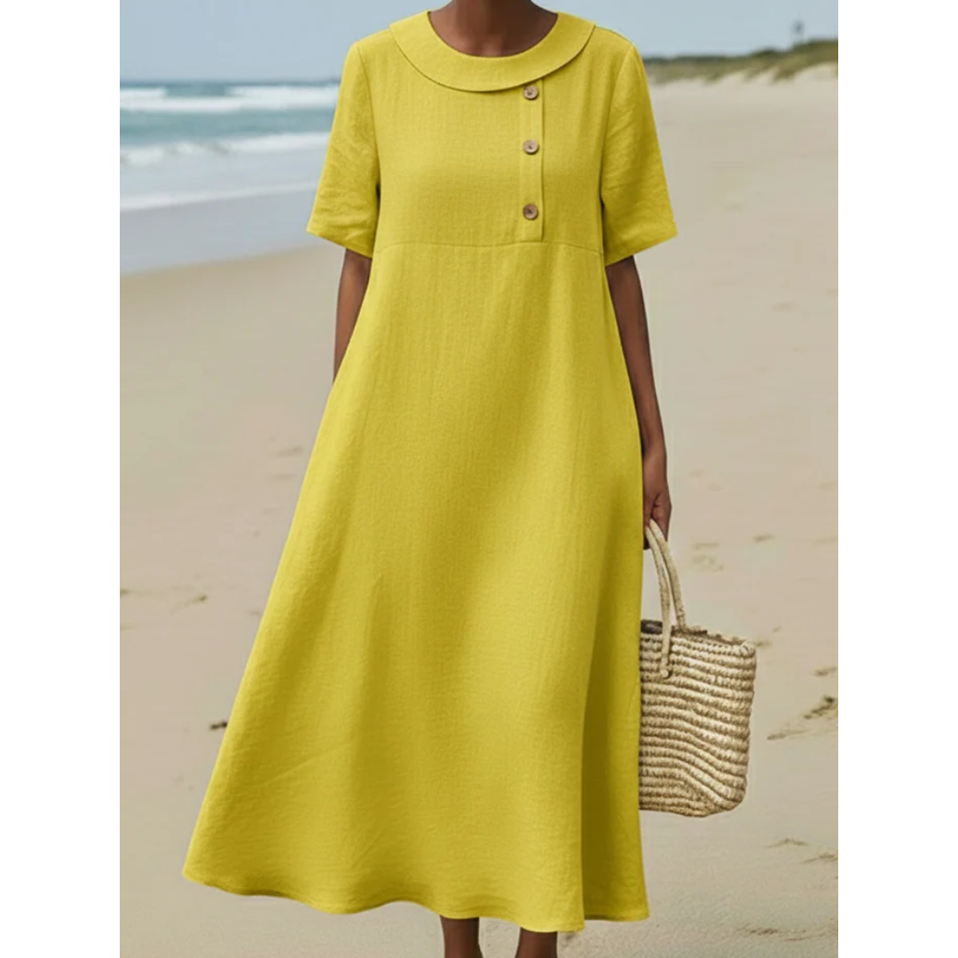 Mori Tokyo | ボタンディテールワンピース