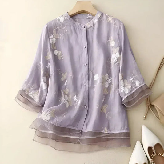 Mori Tokyo | ライトコットンブラウス