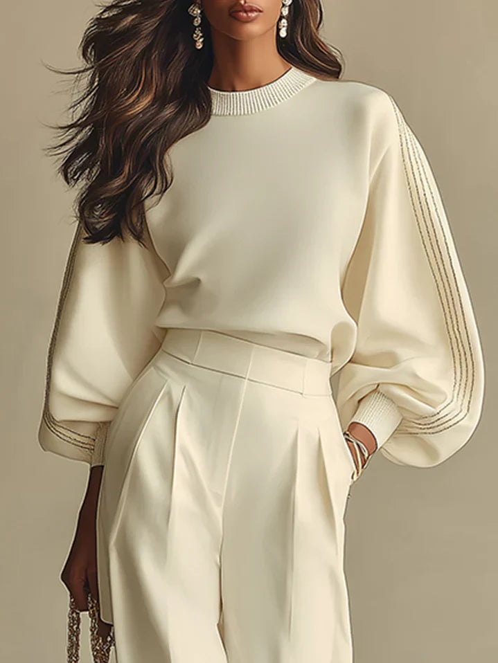 Mori Tokyo | シックでモダンなセーター＆パンツ